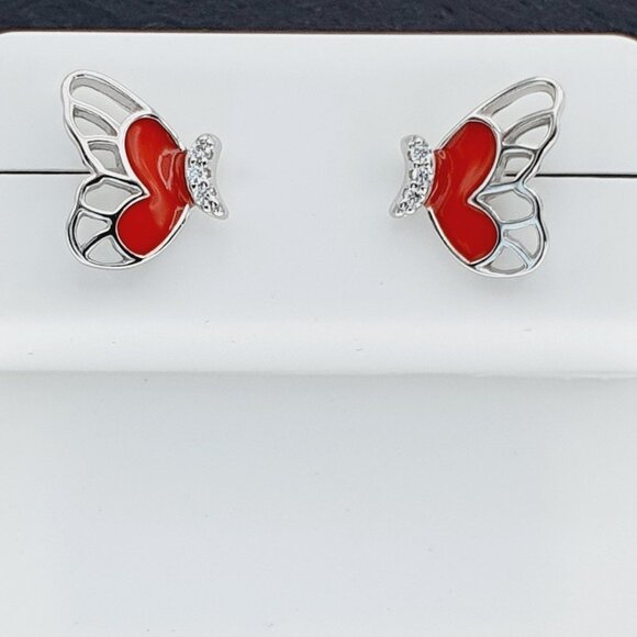 "925 sterling silver luxury CZ earrings for women/girls, Best forRJUS2222 - Picture 1 of 11